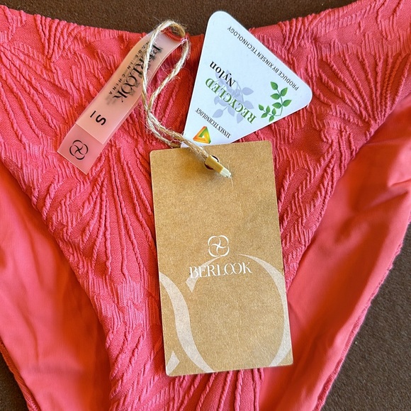 Berlook coral bikini NWT - Picture 2 of 6